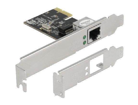 DeLock  PCI Express x1 Karte 1 x RJ45 Gigabit LAN RTL8111 
