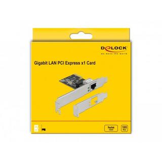 DeLock  Carte PCI Express 1 x Gigabit LAN 