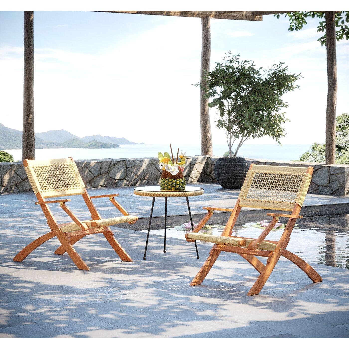 KARE Design Chaise pliante Rio de Janeiro  