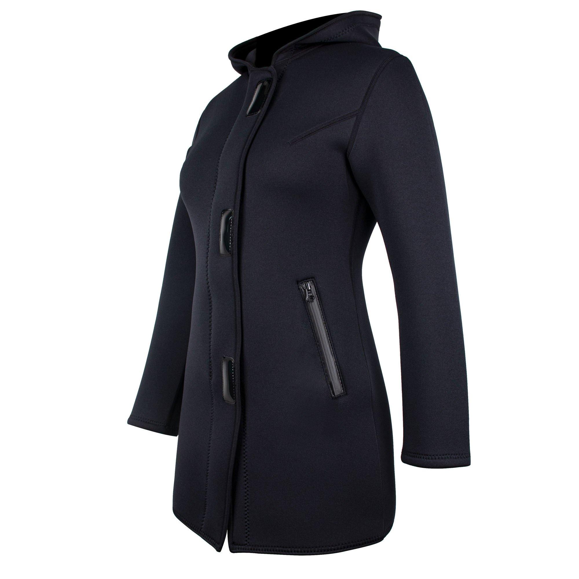 YEAZ  NEOCOAT Damen Neoprenmantel 