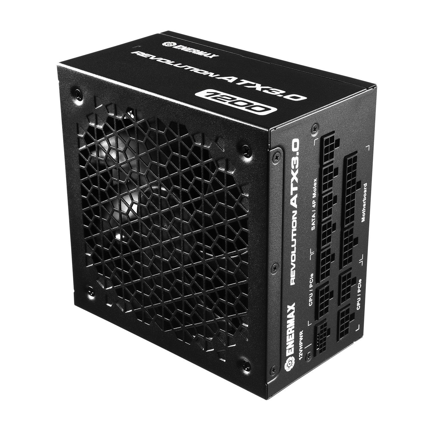 ENERMAX  Revolution unité d'alimentation d'énergie 1200 W 24-pin ATX Noir 