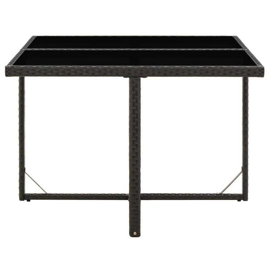 VidaXL Gartentisch poly-rattan  