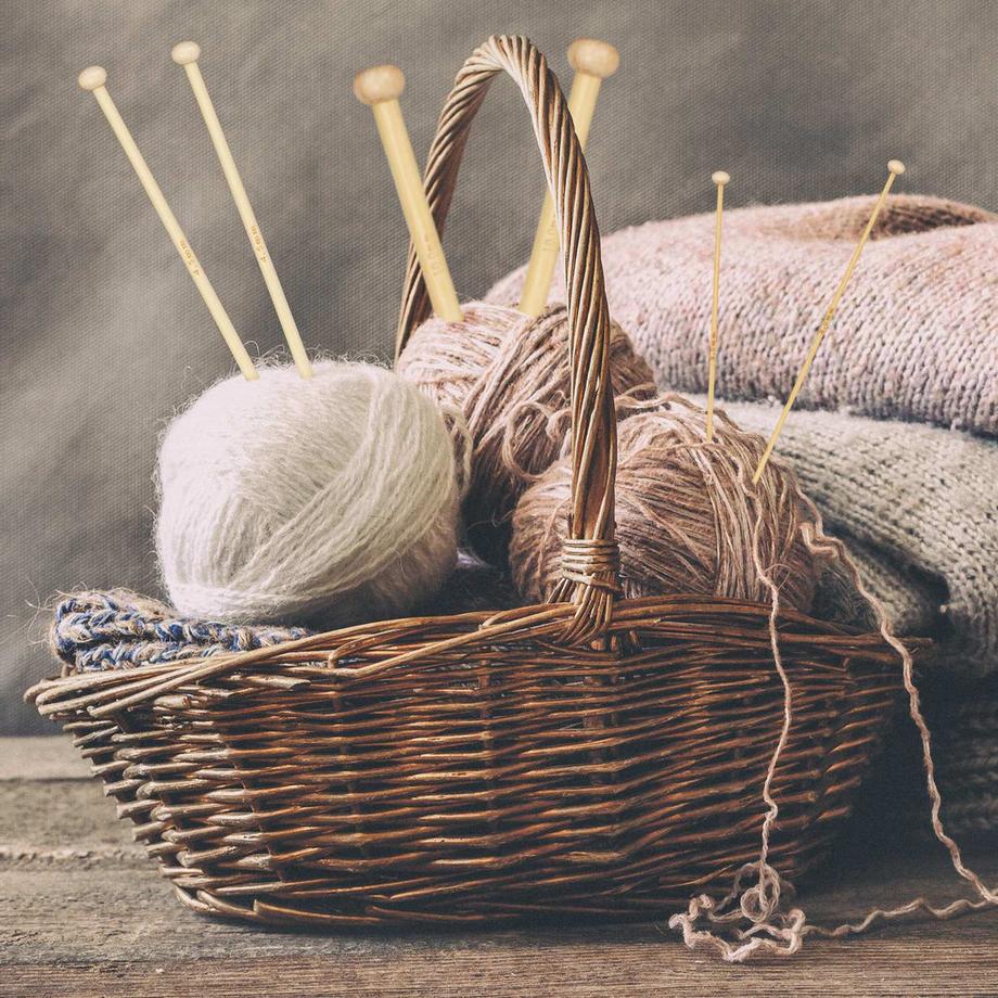 B2X  Bambus-Stricknadelset mit 36 ​​Teilen und Tasche 