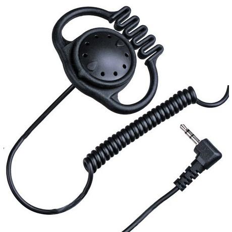 Albrecht  Albrecht OH-2A Casque Avec fil Crochets auriculaires Noir 