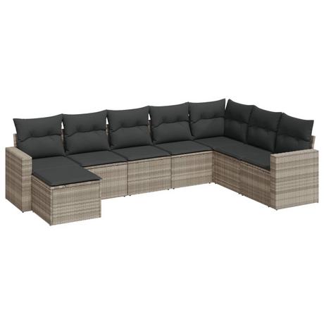 VidaXL Garten sofagarnitur poly-rattan  