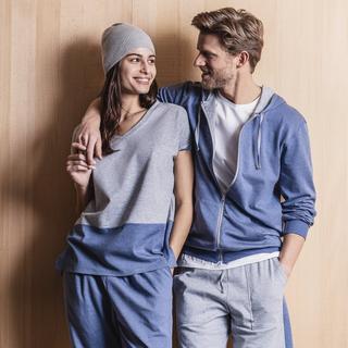 ISA bodywear T-shirt manches courtes col en V  