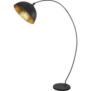 mutoni Lampadaire métal noir mat 1xE27  