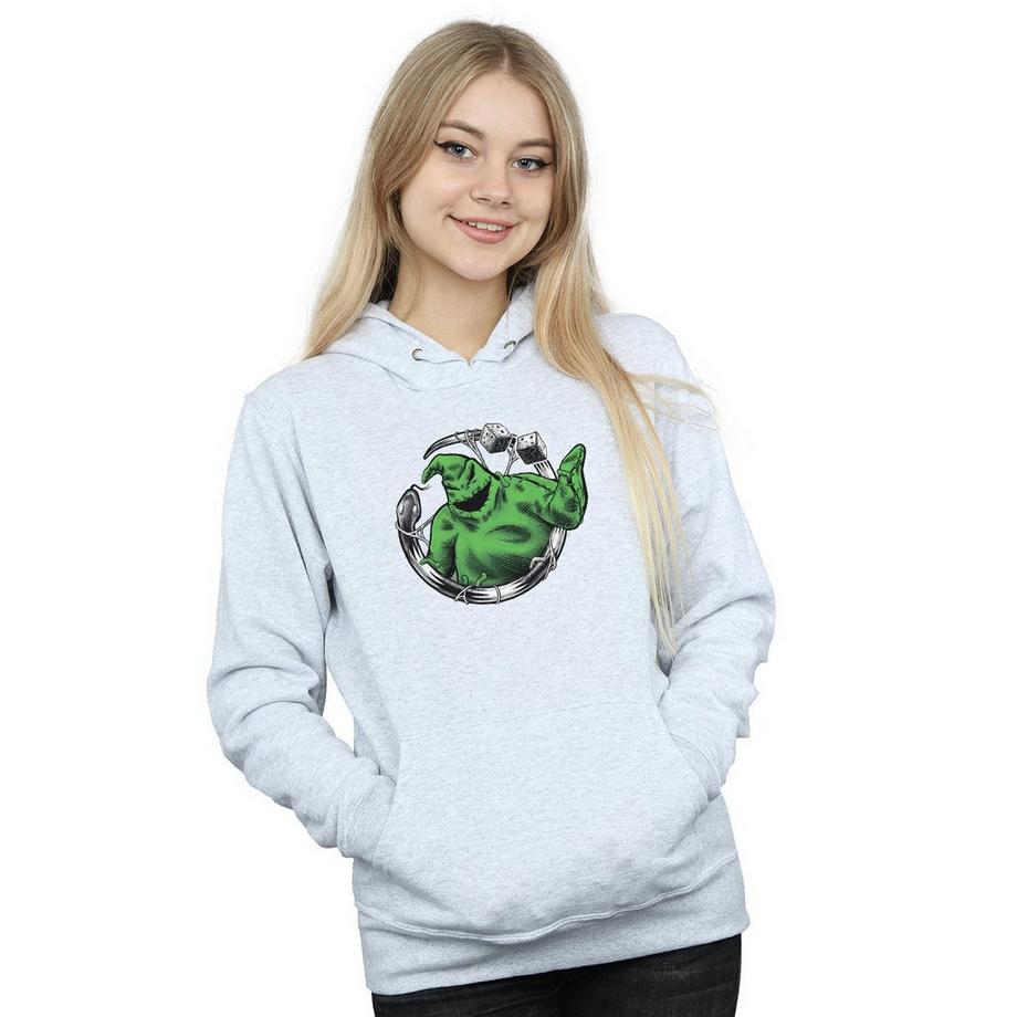 Disney Nightmare Before Christmas Roll The Dice Felpa con cappuccio  