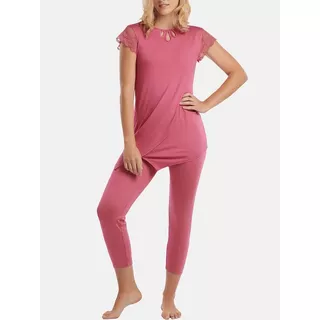 Lisca  Pyjama Leggings Tunika Kurzarm Juliette 