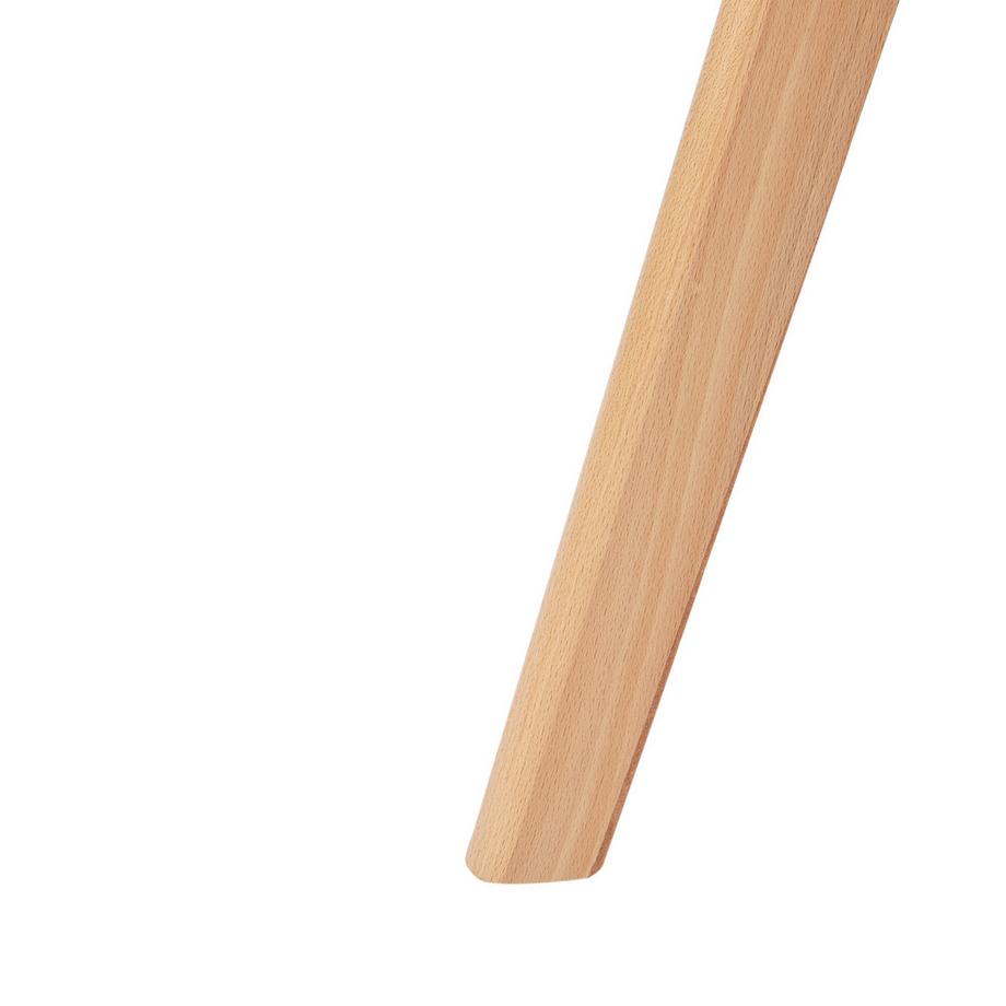 Beliani Esstisch aus Sicherheitsglas Skandinavisch HUDSON  