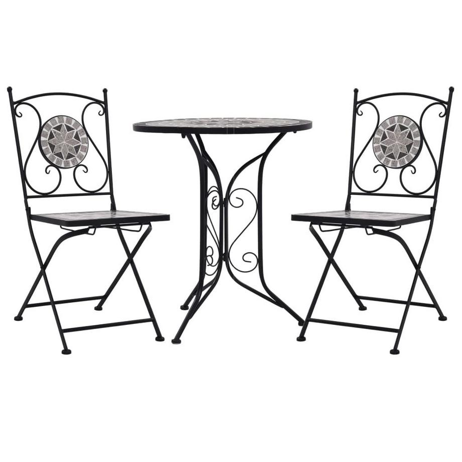 VidaXL Mosaik bistro-set keramik  