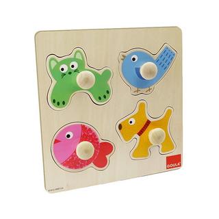 JUMBO  Goula Holzpuzzle Haustiere 