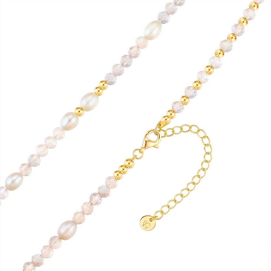 Glanzstücke München  Femme Collier de pierres précieuses 