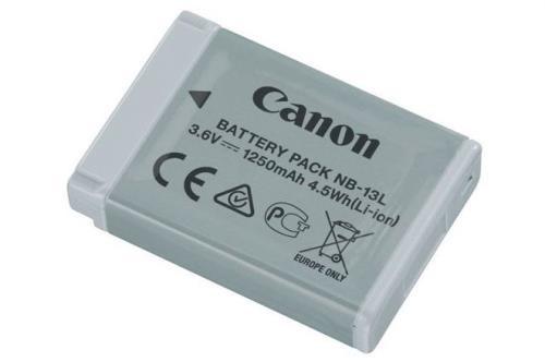 Canon  Batterie  NB-13LH pour Powershot G7x MKIII, G7x MKII, G5x MKII et SX740 HS 