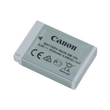 Canon  Batterie  NB-13LH pour Powershot G7x MKIII, G7x MKII, G5x MKII et SX740 HS 