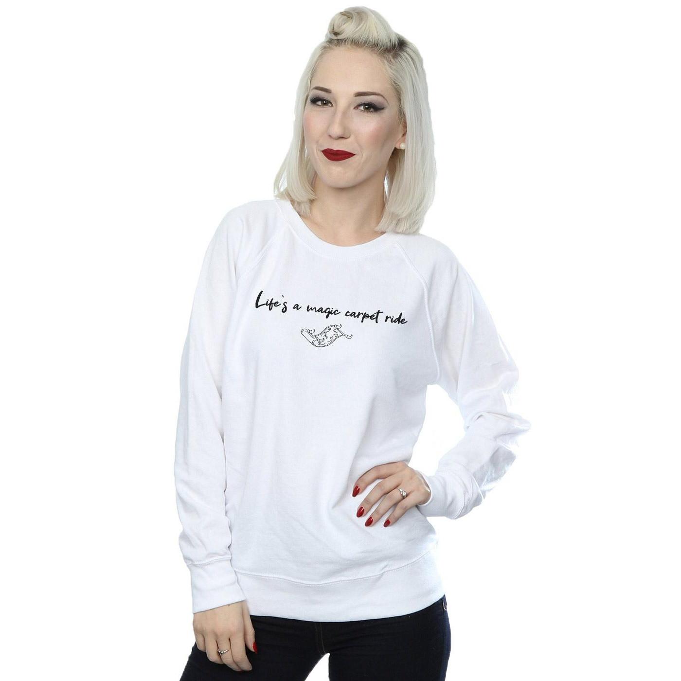 Disney  Life's A Magic Carpet Ride Sweatshirt 