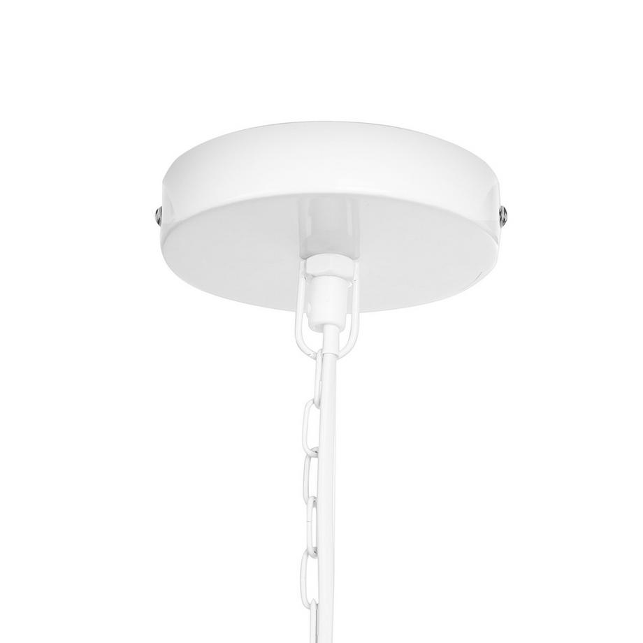 Beliani Lampe suspension en Corde en papier Boho SAISI  