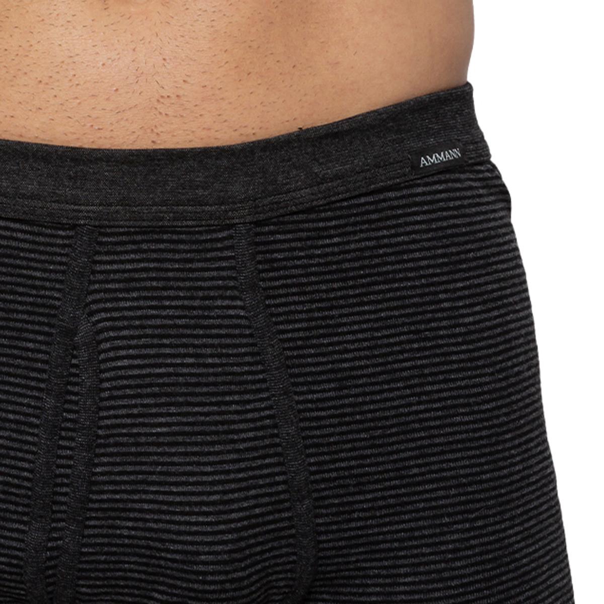 Ammann 2er Pack Feinripp Retro Shorts mit Eingriff  