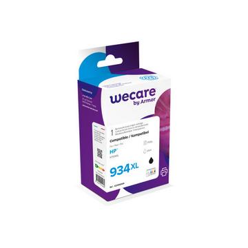 WECARE Tinte 934XL rebuilt schwarz C2P23AEWE zu HP OJ Pro 6230 45ml