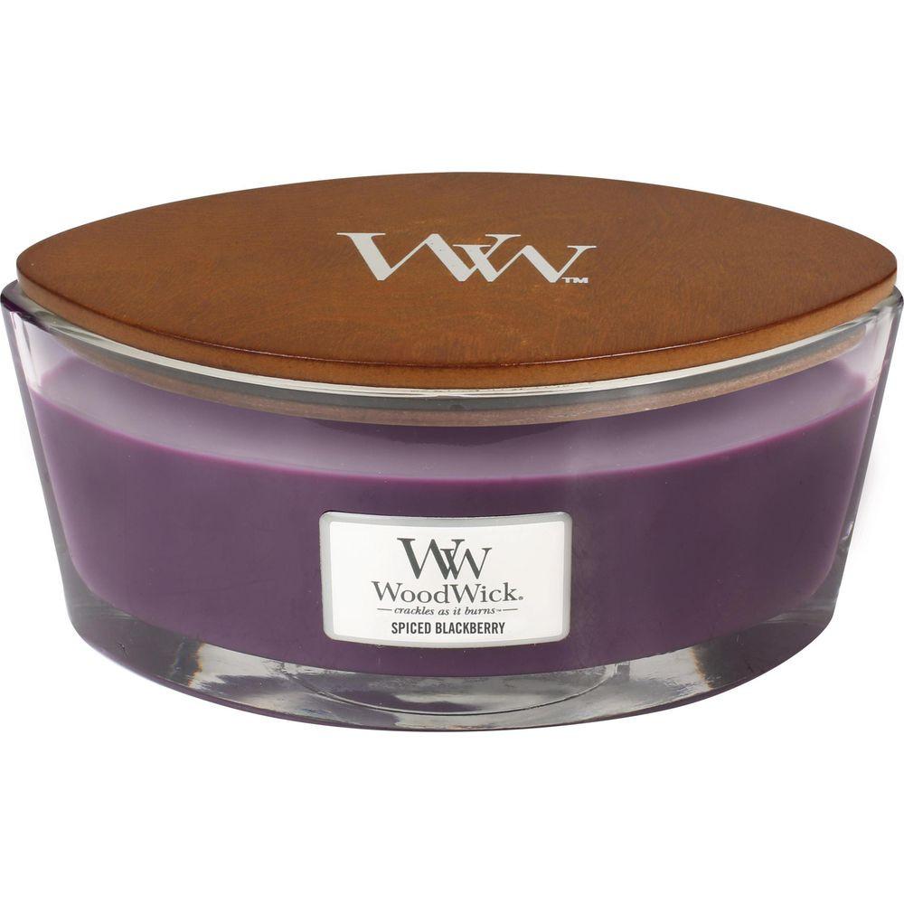 WoodWick Duftkerze Ellipse Spiced Blackberry  