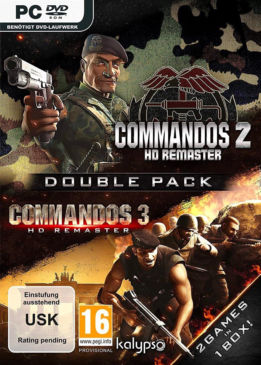 kalypso  Commandos 2 + 3: HD Remaster - Double Pack (Code in a Box) 