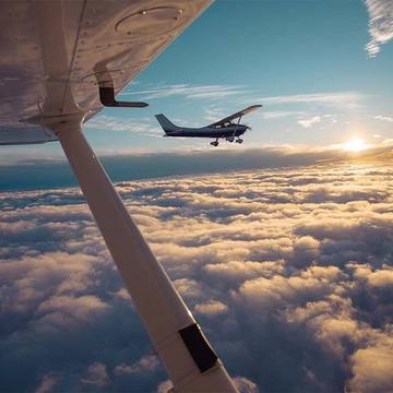 Vol en avion au-dessus de Lucerne - 1 heure (pour 2 personnes)