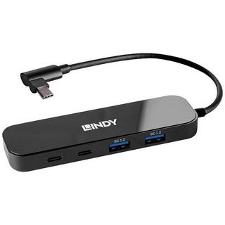 LINDY  LINDY 4 Port USB 3.2 Gen 2 Hub Typ C mit Power Delivery 