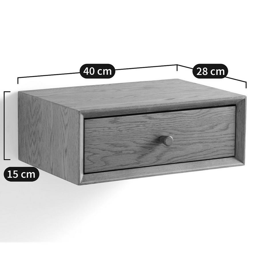 La Redoute Intérieurs Hängenachttisch QUILDA mit 1 Schublade  