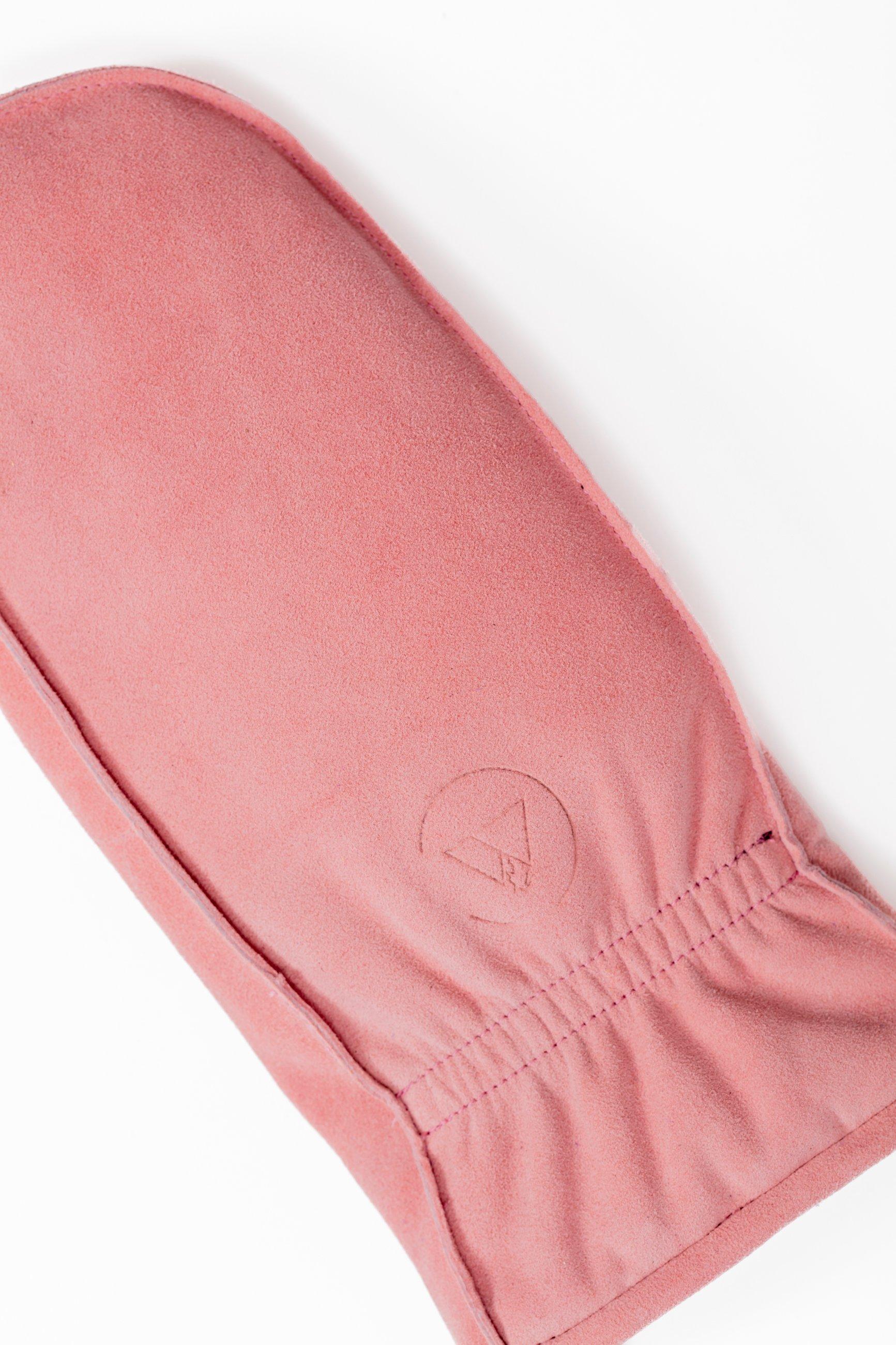 CASH-MERE.CH Moufles in pelle scamosciata di capra  