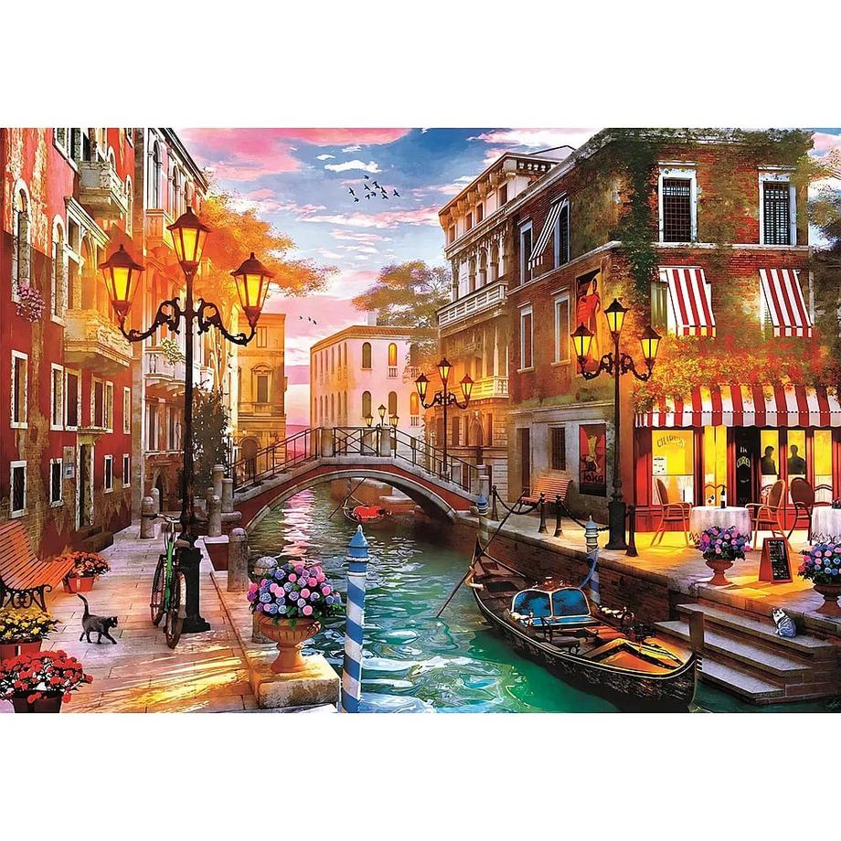 Clementoni  Puzzle Sonnenuntergang in Venedig (500Teile) 