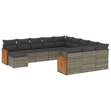 VidaXL Garten sofagarnitur poly-rattan  