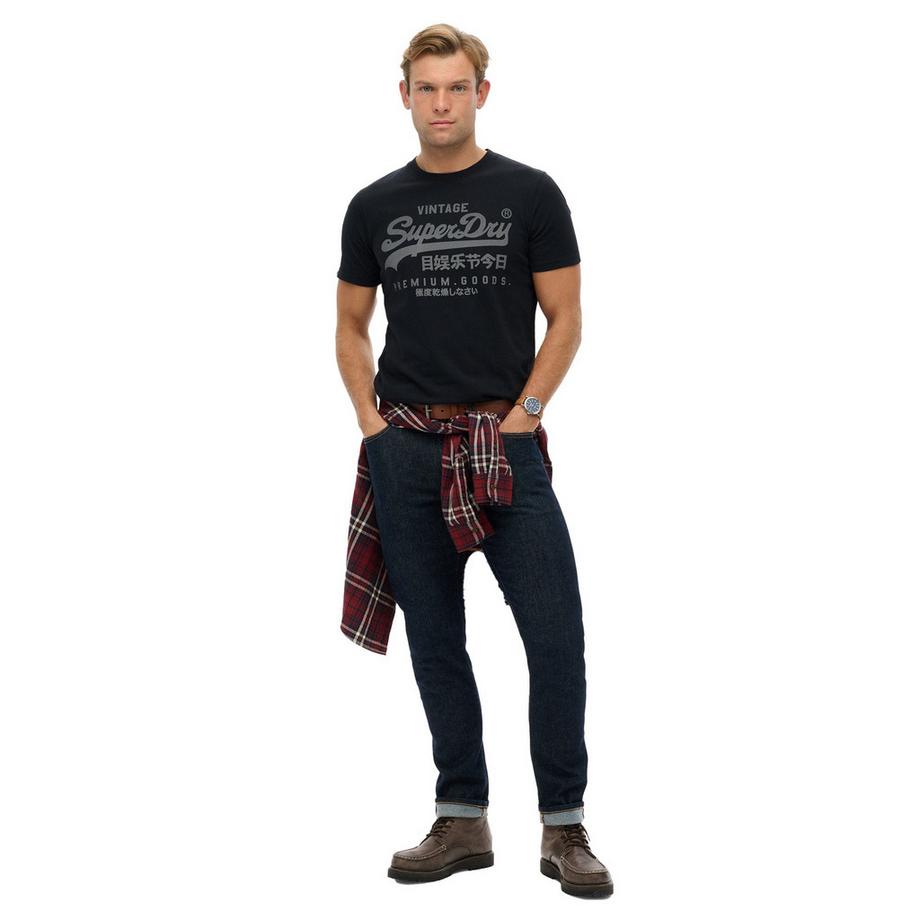 Superdry Classic Tee 1er Pack Bequem sitzend  