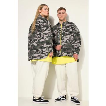 Hemd, oversized, Camouflage, Unisex