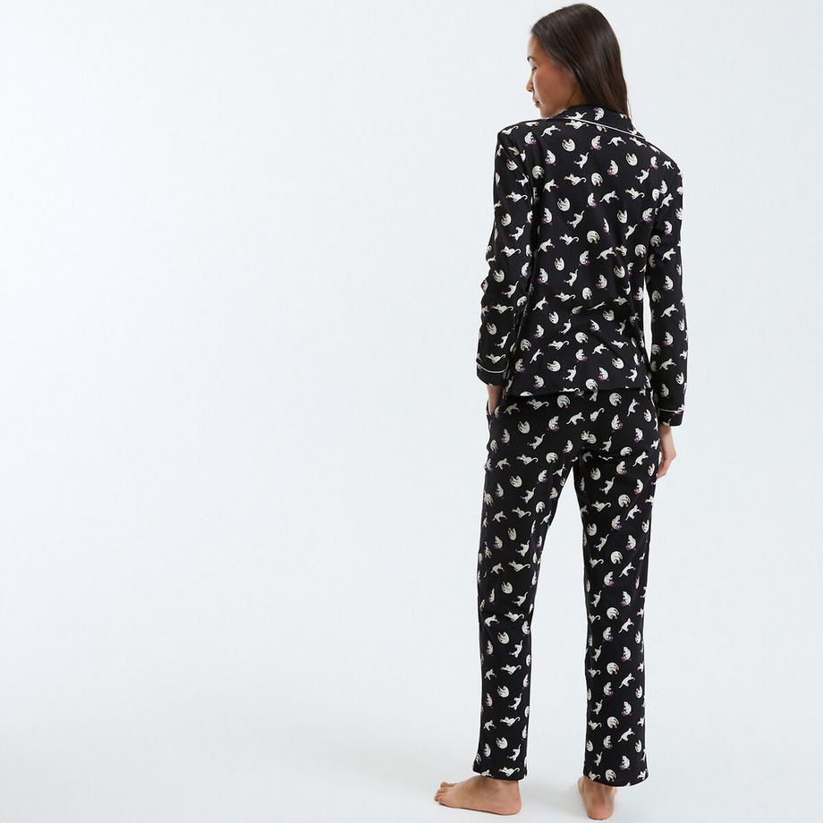 SO'HOME Pyjama à motifs de chats  