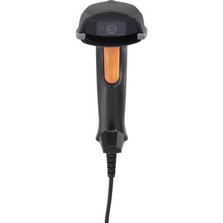 Renkforce  LS6302J USB Kit 2D Barcode-Scanner Kabelgebunden 1D, 2D LED Schwarz Hand-Scanner USB 1.1, US 