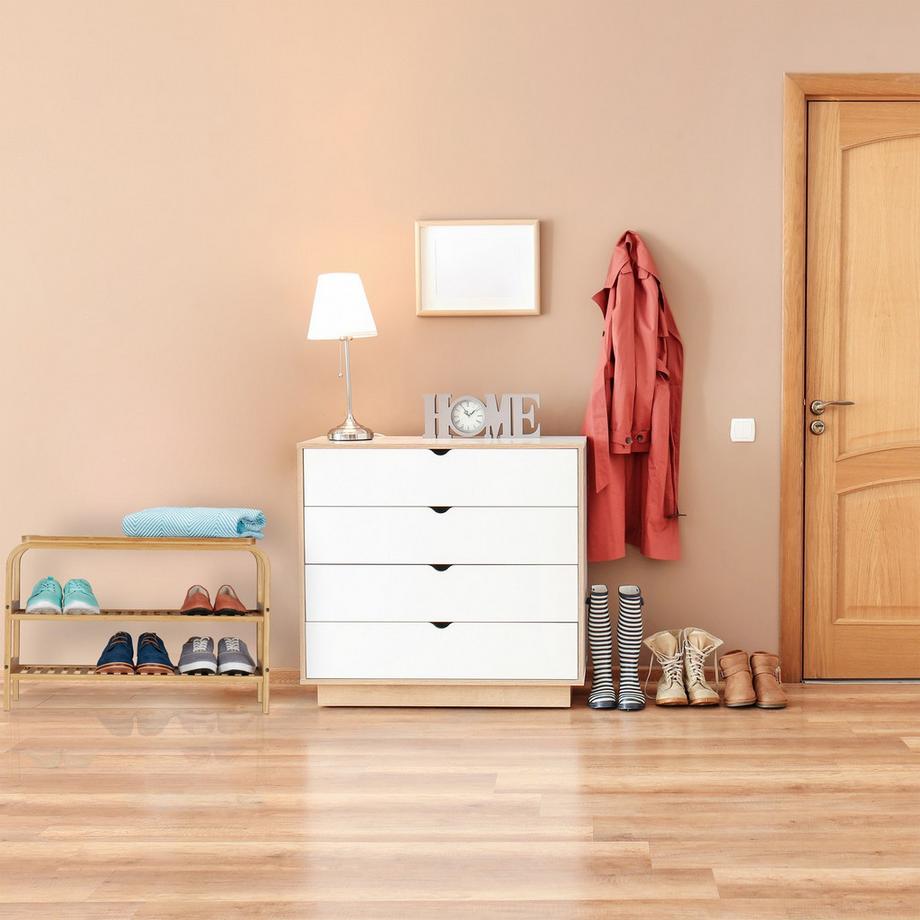 B2X Panca portascarpe in bambù  