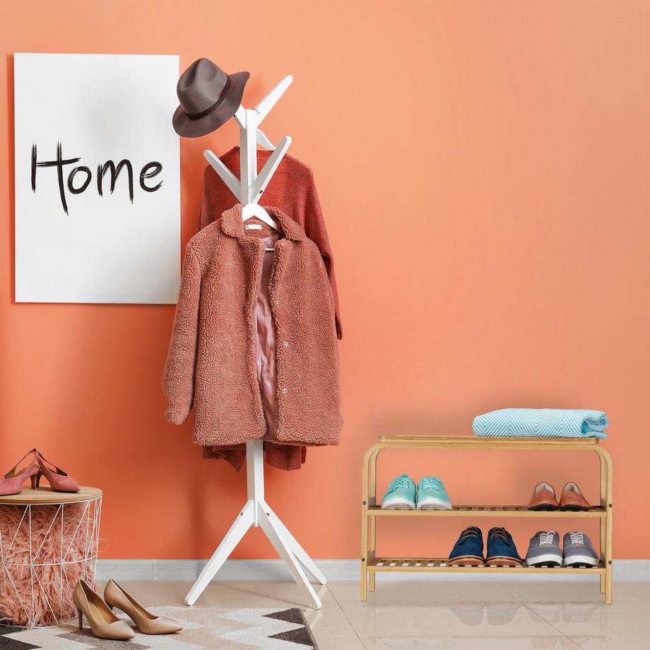 B2X Panca portascarpe in bambù  