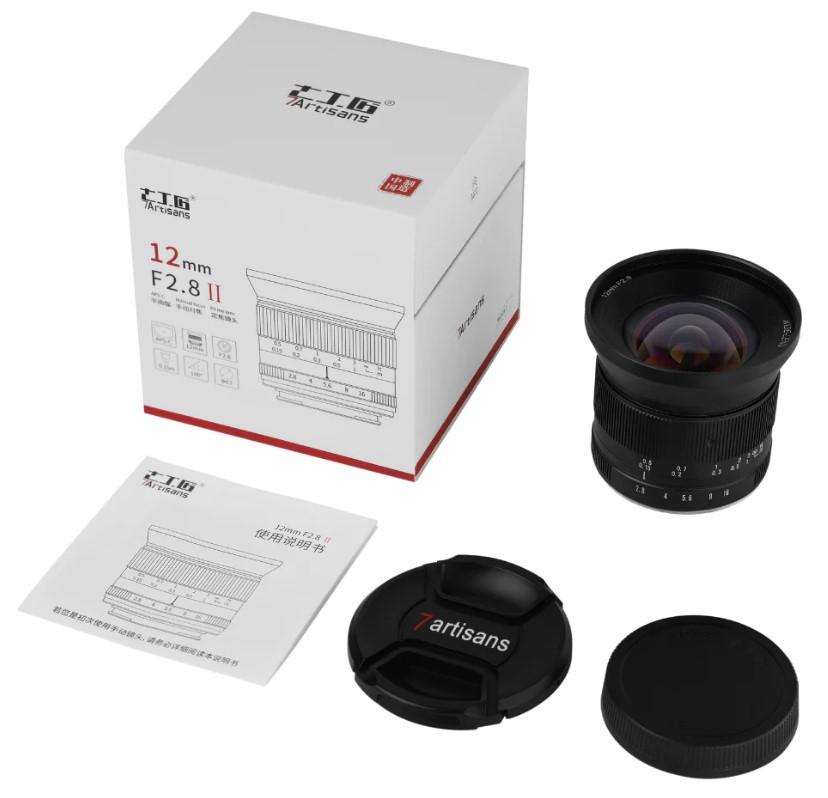 7ARTISANS  Objectif fixe MKII – Monture Sony E 