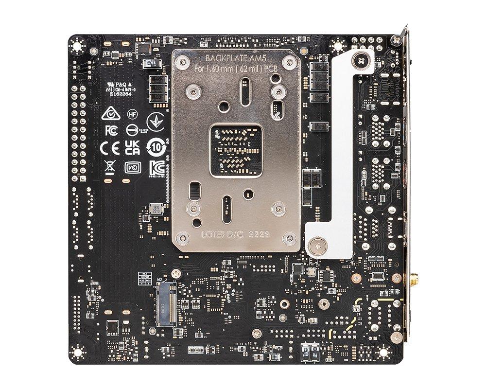 MSI  MPG B650I EDGE WIFI scheda madre AMD B650 Presa di corrente AM5 mini ATX 