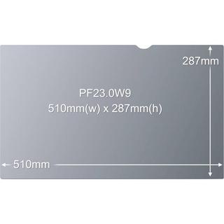 3M  3M PF23.0W9 Pellicola di protezione e privacy 58,4 cm (23) Formato immagine: 16:9 98044054330 Adatto per modello (Tipo 