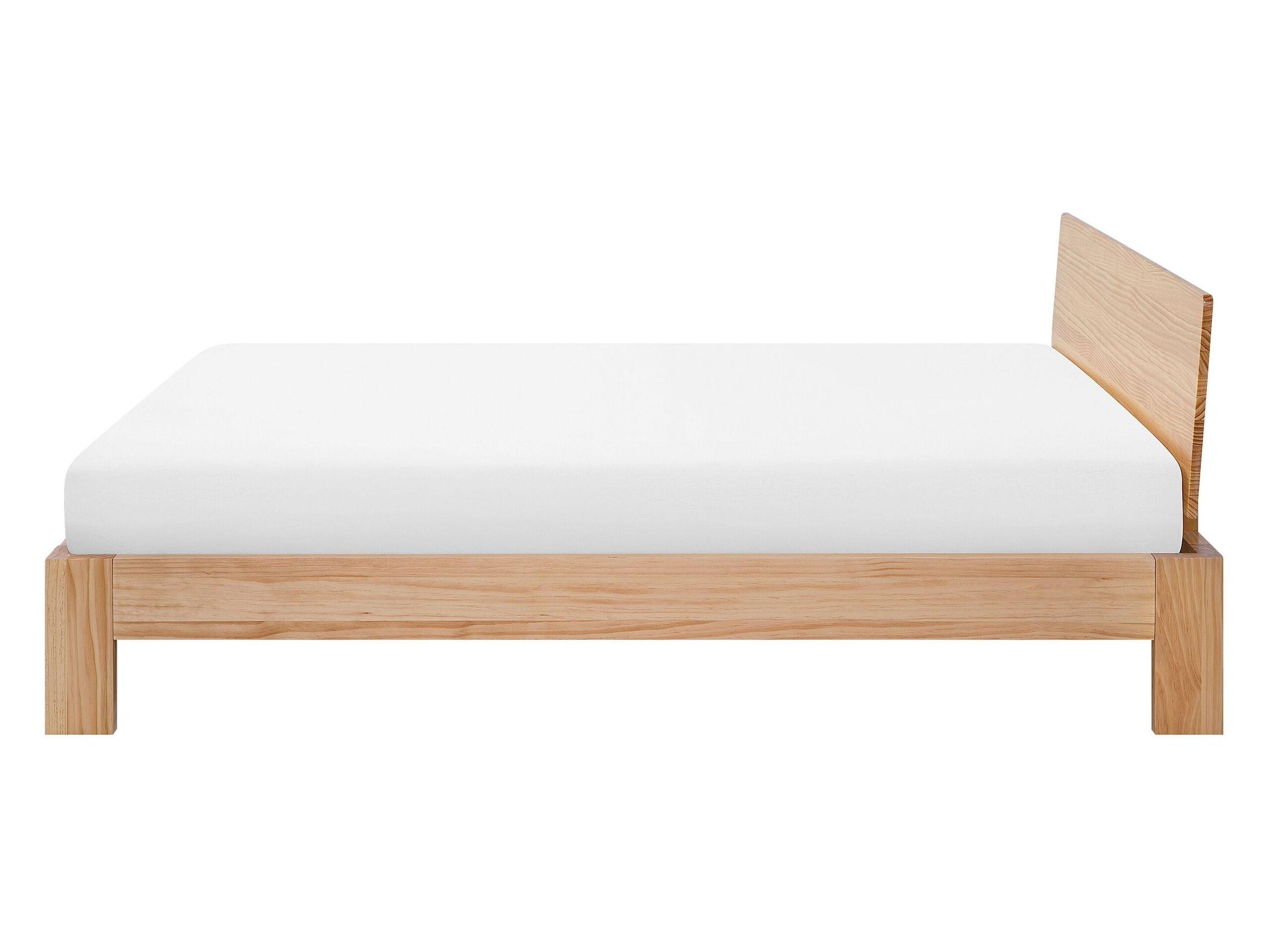 Beliani Letto con rete a doghe en Legno di pino Scandinavo ROYAN  