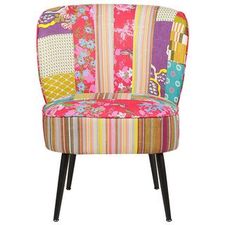 Beliani Fauteuil en Polyester Traditionnel VOSS  