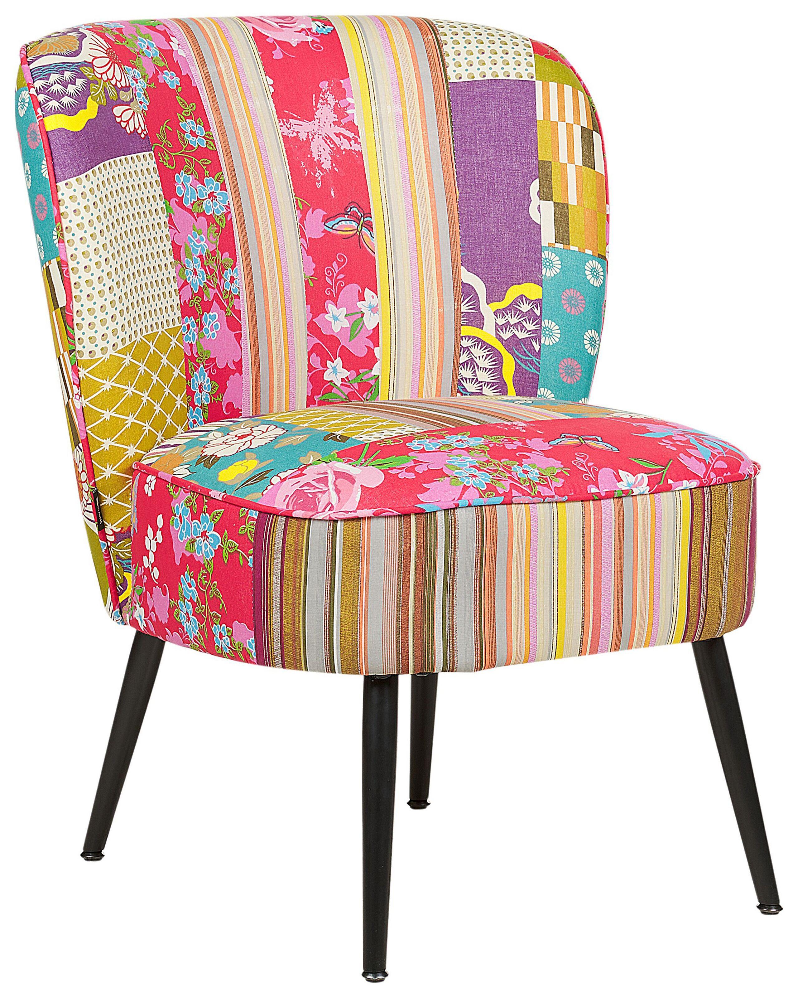 Beliani Fauteuil en Polyester Traditionnel VOSS  