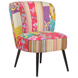 Beliani Fauteuil en Polyester Traditionnel VOSS  