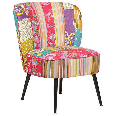 Beliani Fauteuil en Polyester Traditionnel VOSS  