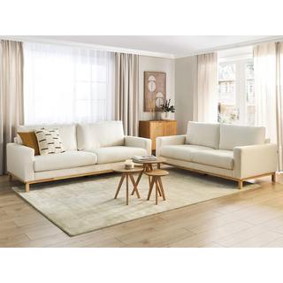 Beliani Wohnzimmer Set aus Bouclé Modern SIGGARD  