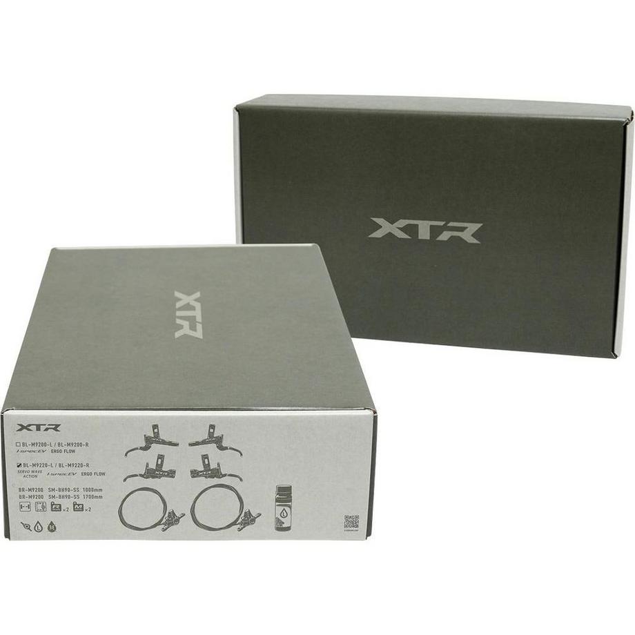 SHIMANO  Scheibenbremsen-Set XTR BR-M9220 mit BL-M9220 Upgrade Kit 