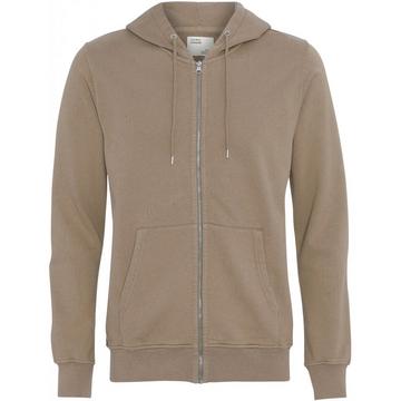 Sweatshirt à capuche zippé  Classic Organic desert khaki