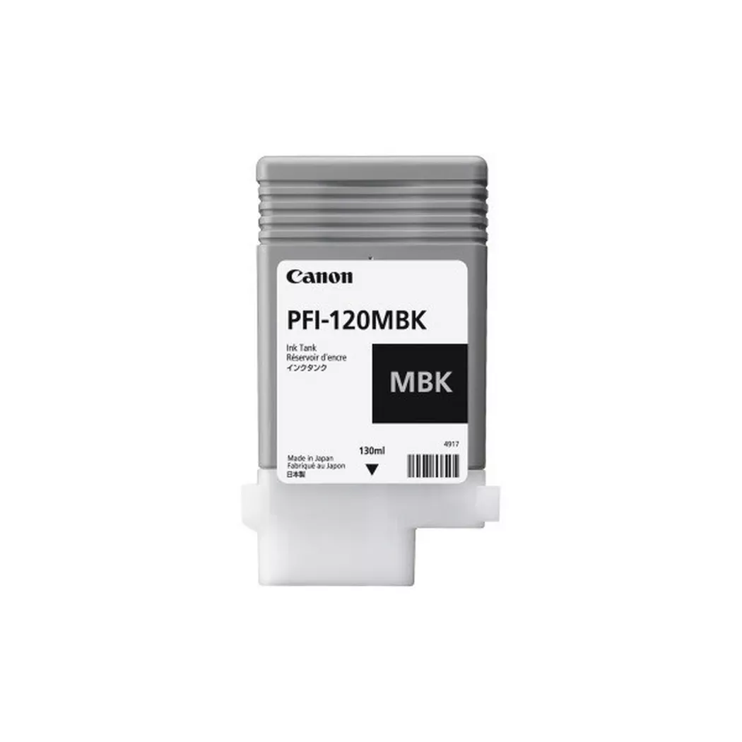 Canon – Tintenpatrone matte black PFI-120MBK iPF TM 200/305 130ml, One Size