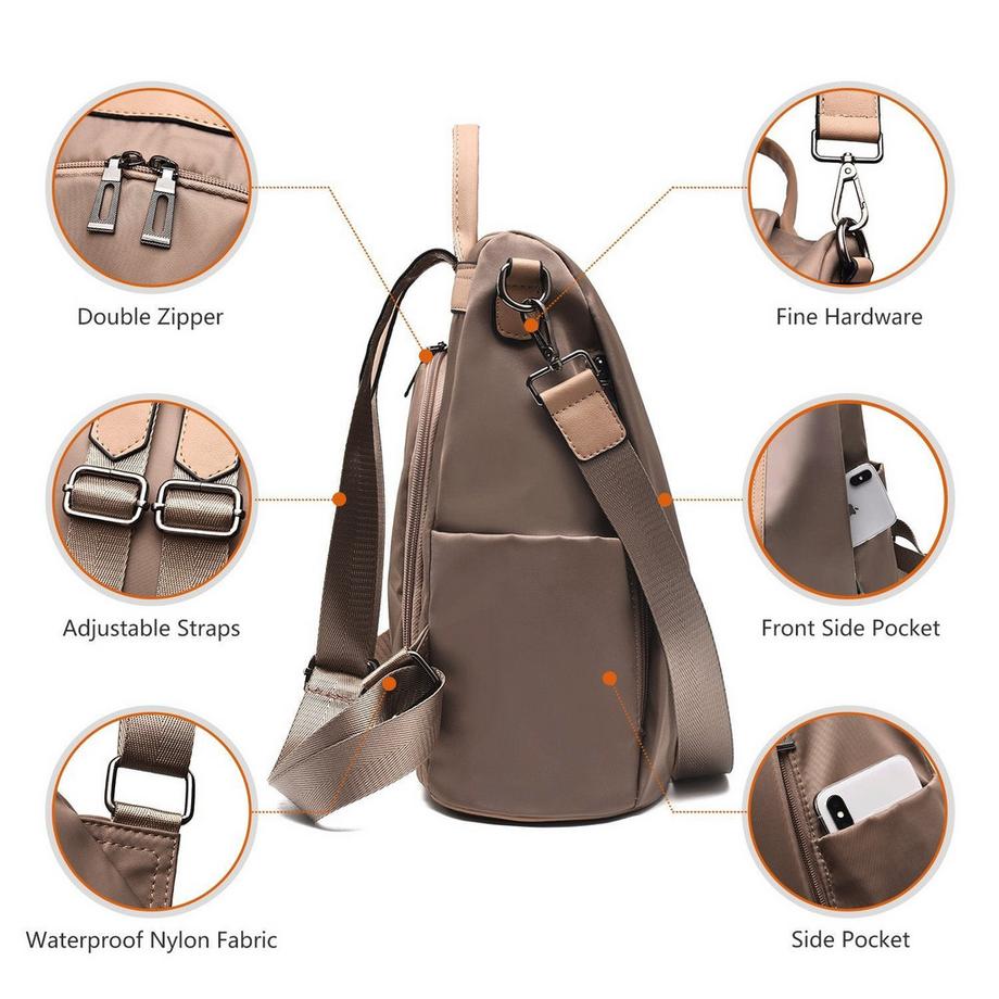 Only-bags.store  Sac à dos Sacs d'école en nylon imperméables 